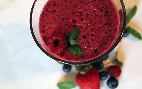 Blending up Brain Health: Red Raspberry Smoothie Recipe