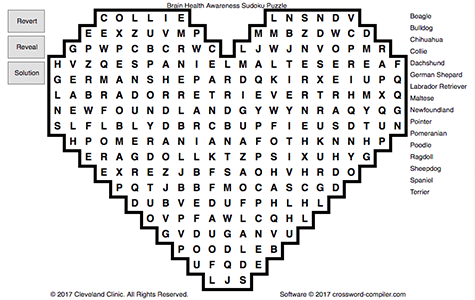 “Dog Days of Summer” Word Search