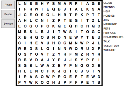 Stay Connected Word Search